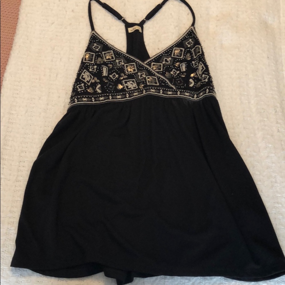 Hollister Embellished Tank Top
